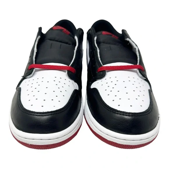 Jordan 1 Retro Low OG Black Toe CZ0790106 White/Black/Varsity Red Size 14